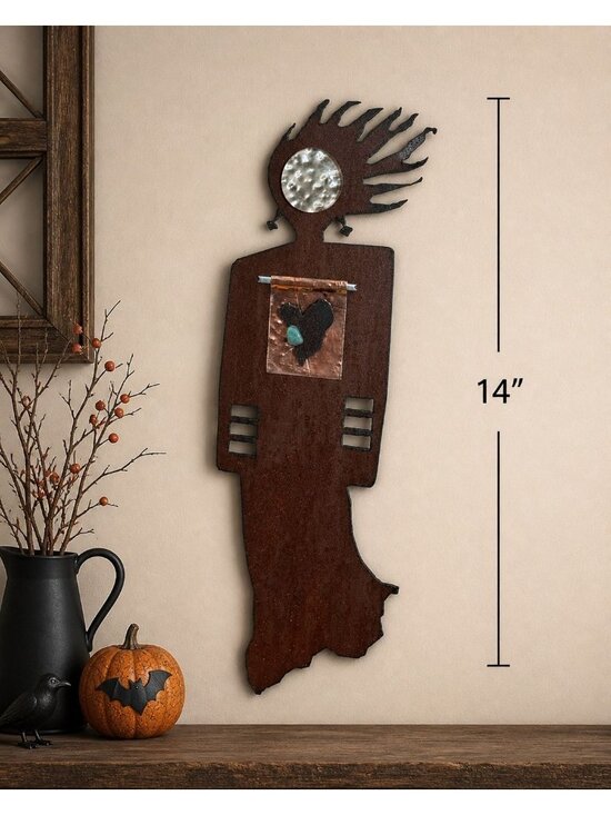 Redford Designs Other - Redford Designs Metal Wall Art Women Of Spirit Turquoise 14 Inch Signed W141